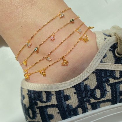 Flutterfly Anklet